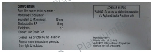 Alorti M 5/10mg Tablet 10s