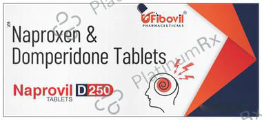Naprovil D 250/10mg Tablet 10s