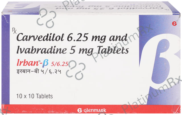 Irban Beta 6.25/5mg Tablet 10s