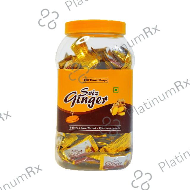 Sviz Throat Drops Ginger