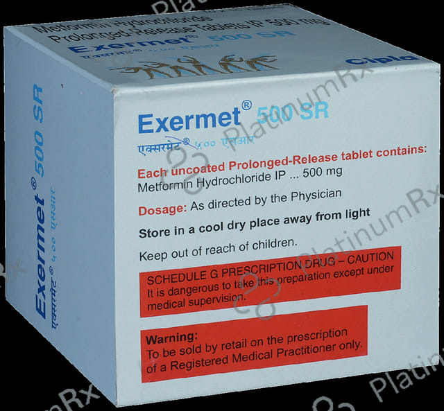 Exermet SR 500mg Tablet 15s