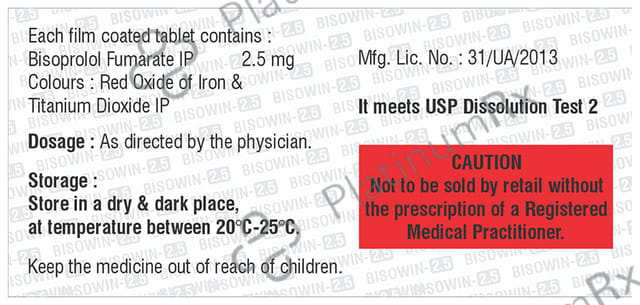 Bisowin 2.5 Tablet