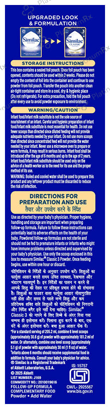 Similac Follow Up Formula Stage 3 Refill Powder 400gm