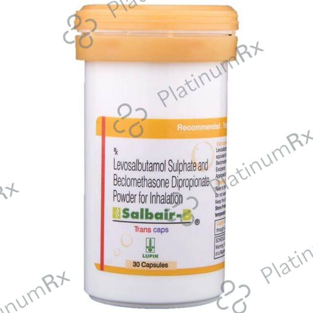 Salbair B 200mcg Transcaps 30s