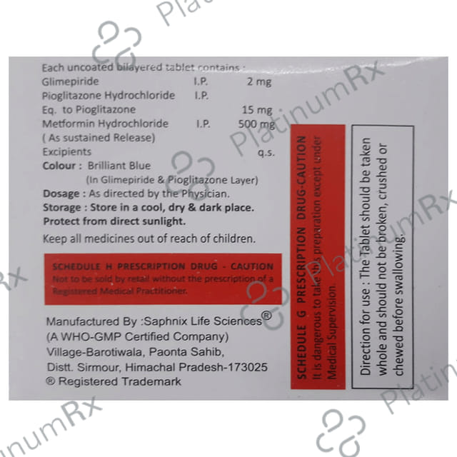 Adzomet PG 2 Tablet SR 10s