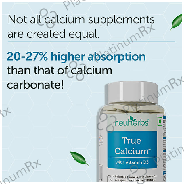 Neuherbs True Calcium Tablet 60s