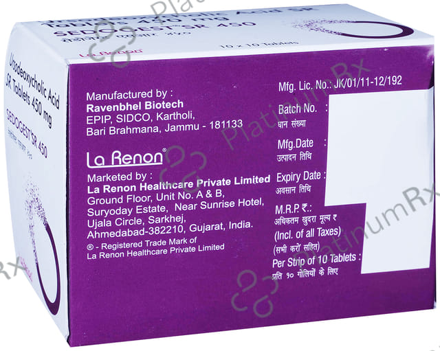 Sedogest 450mg Tablet SR 10s