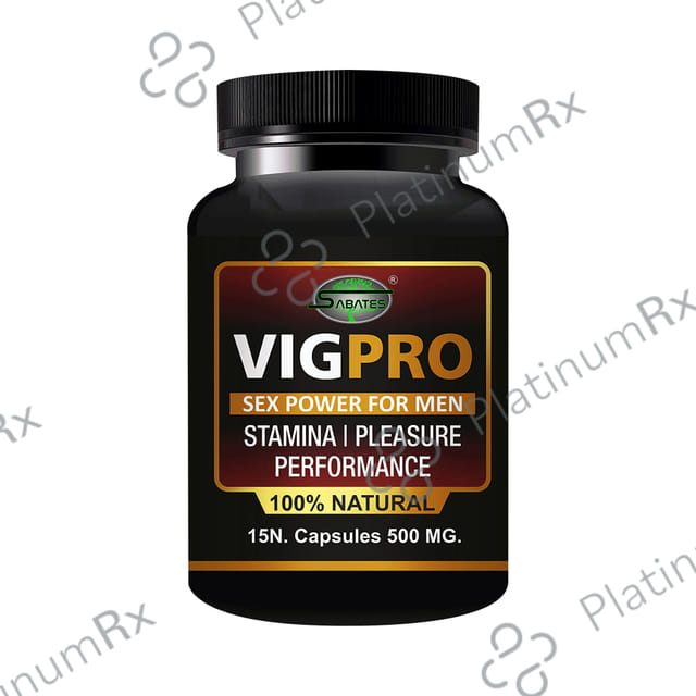 Sabates Vigpro Capsule 15 capsules