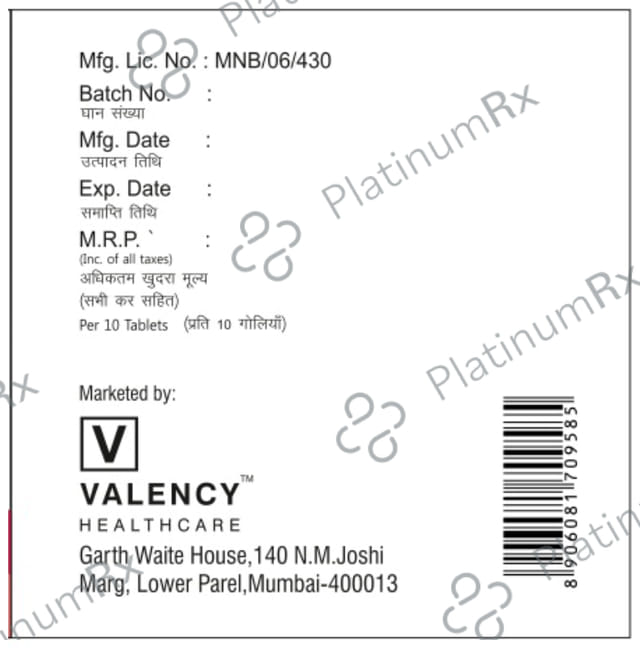 Vivilda M 500mg/50mg Tablet