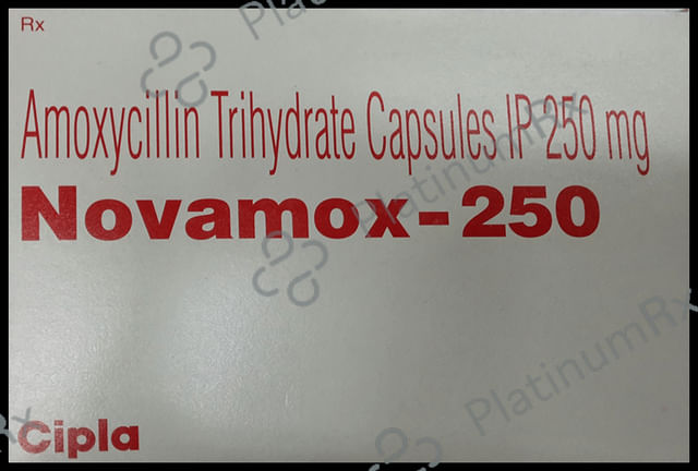 Novamox 250mg Capsule 15s