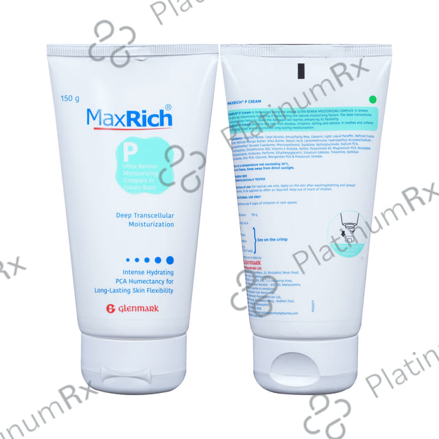 Maxrich P Deep Transcellular Moisturisation Cream 150gm