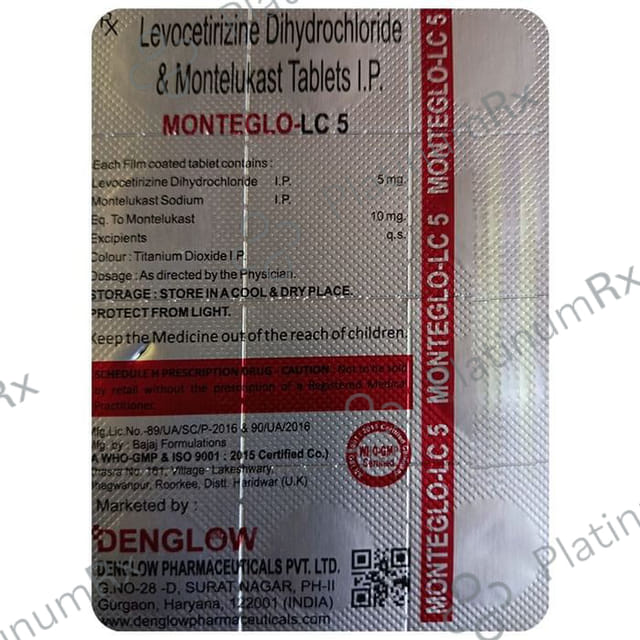 Monteglo-LC 5 Tablet