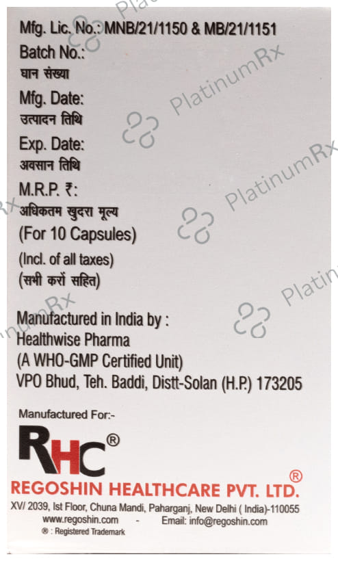 Regocal K2 Softgel Capsule 10s