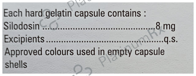 Geridosin 8mg Capsule 10s