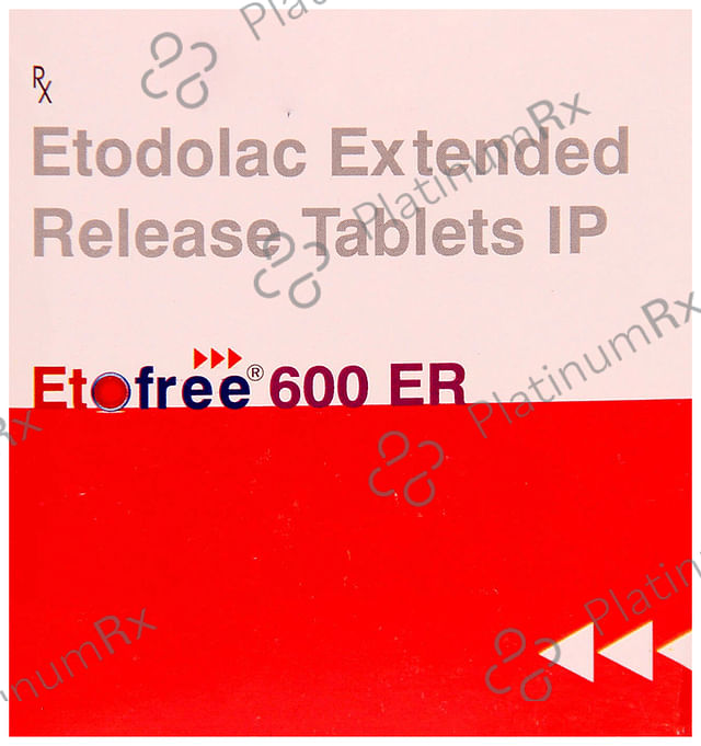 Etofree ER 600mg Tablet 10s