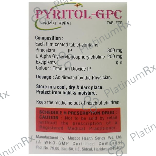 Pyritol-GPC Tablet