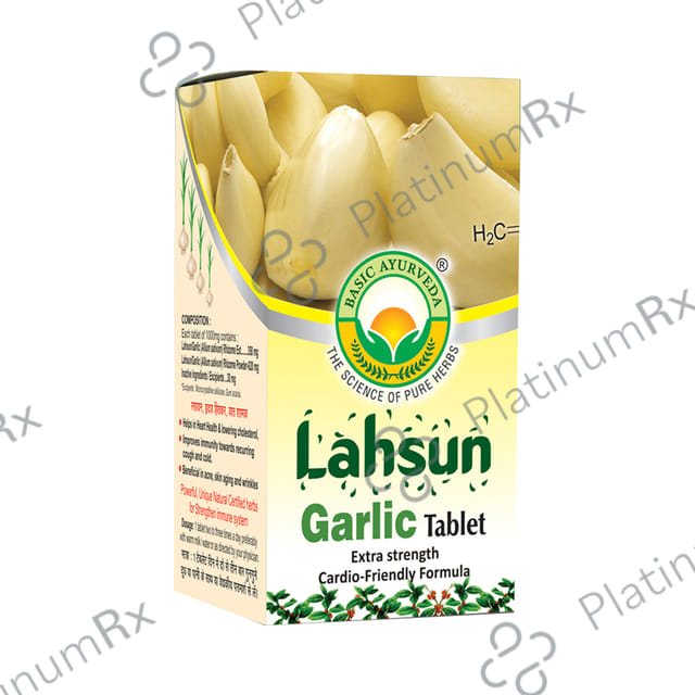 Basic Ayurveda Lahsun (Garlic) Tablet