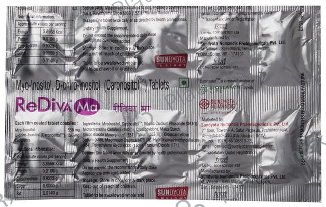 Rediva MA 150/550mg Tablet 10s