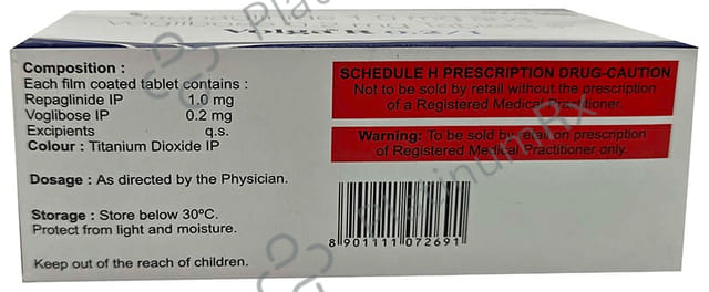 Volga R 1mg/0.2mg Tablet