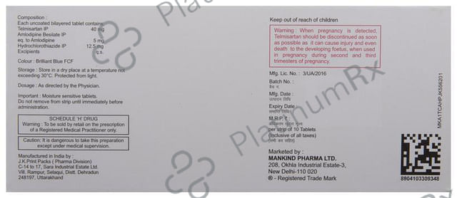Telmikind AMH Tablet 10s