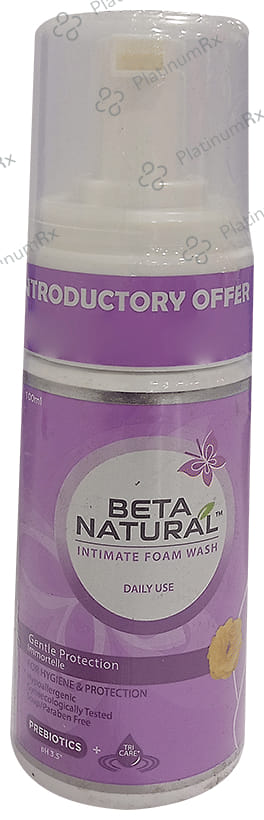 Beta Natural Intimate Wash Immortelle Liquid 100ml