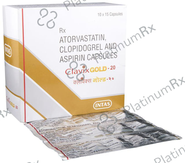 Clavix Gold 20 Capsule