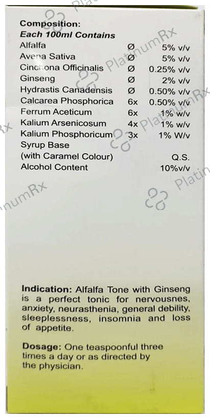 LDD Bioscience Alfalfa-Tone with Ginseng