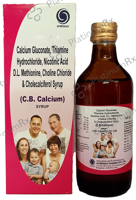 C.B Calcium Syrup 200ml