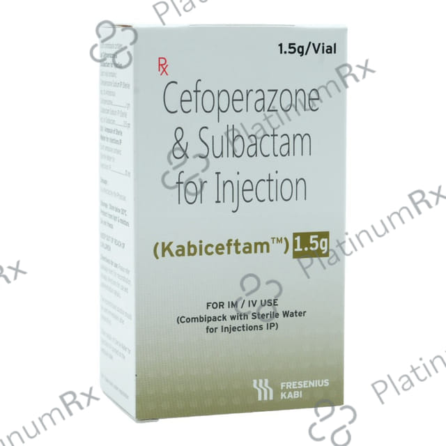 Kabiceftam 1.5gm Injection 1s