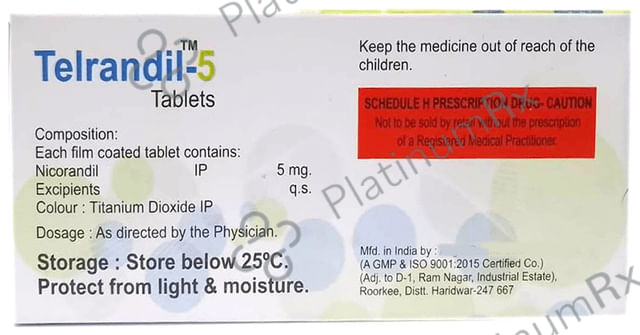 Telrandil 5mg Tablet 10s