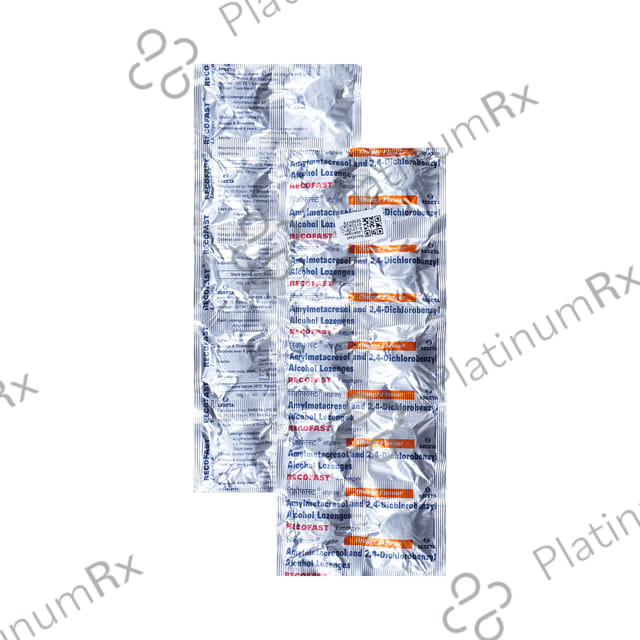 Recofast Lozenges Orange
