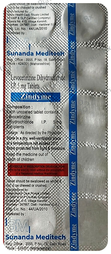 Zindyme Tablet