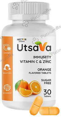 Nector Immunity VItamin C Chewable Tablet Orange