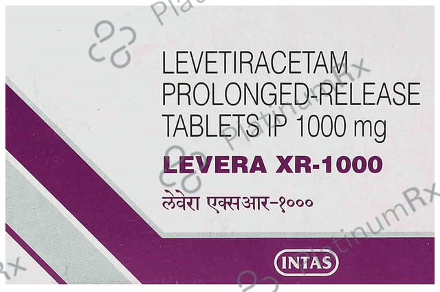 Levera XR 1000mg Tablet 10s