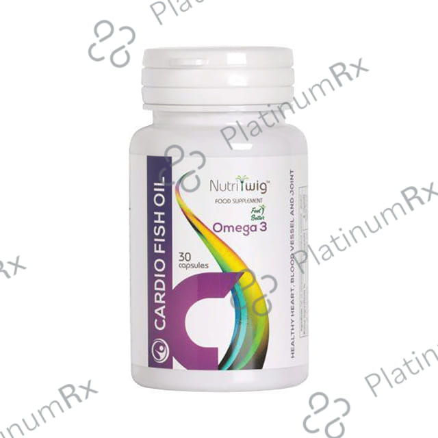 Nutritwig Omega 3 Cardio Fish Oil Capsule 30s