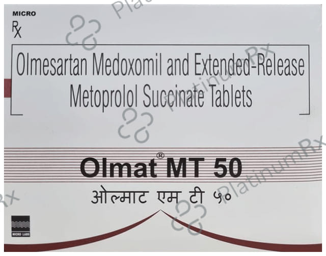 Olmat MT 50/20mg Tablet ER 15s