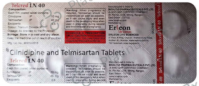 Telcred LN 40mg Tablet 10s