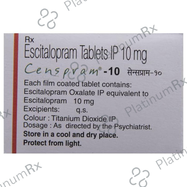 Censpram 10mg Tablet 10s