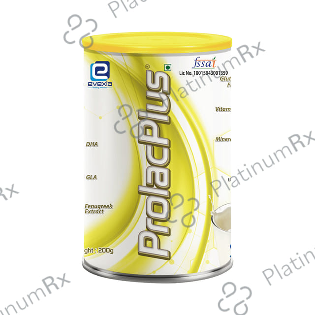 Evexia ProlacPlus Nutrition for Lactating Mothers Flavour Vanilla Powder 200 gm