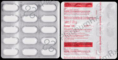 Ozomet 500mg Tablet ER 15s
