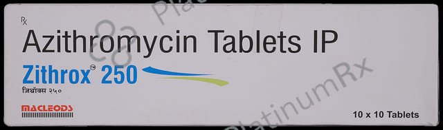 Zithrox 250mg Tablet 10s