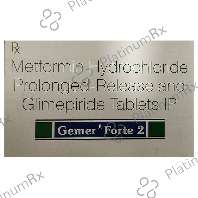 Gemer Forte 2/850mg Tablet PR 10s