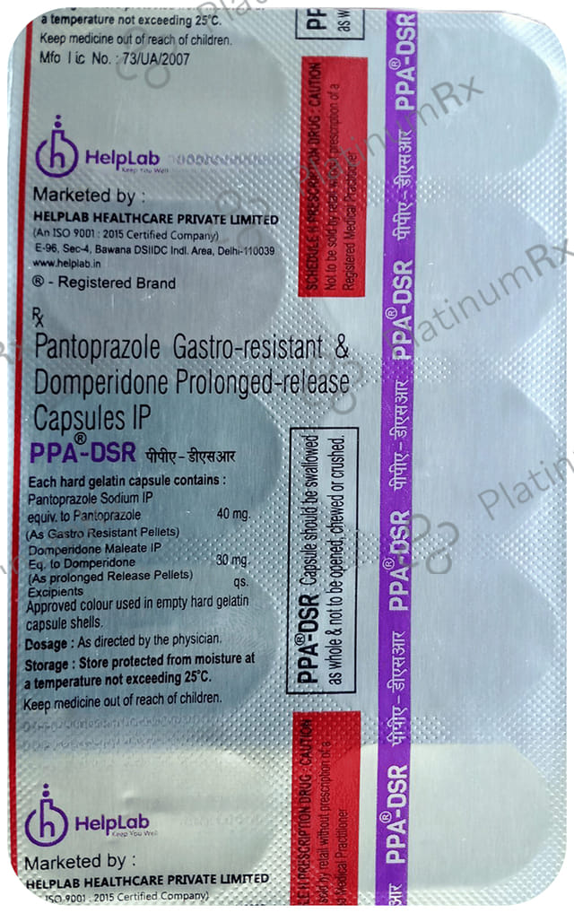 Ppa-DSR Capsule