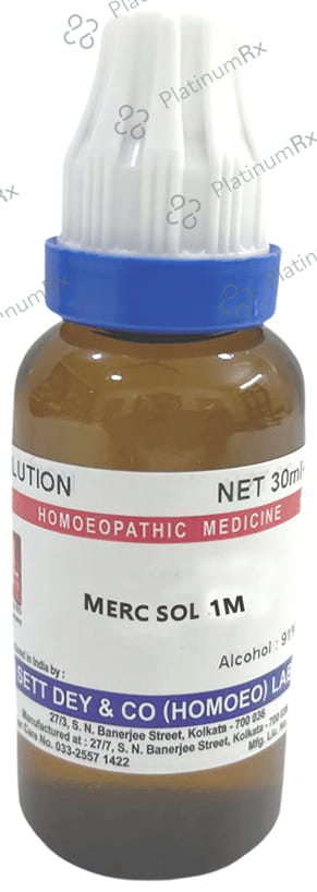 Sett Dey Merc Sol Dilution 1M