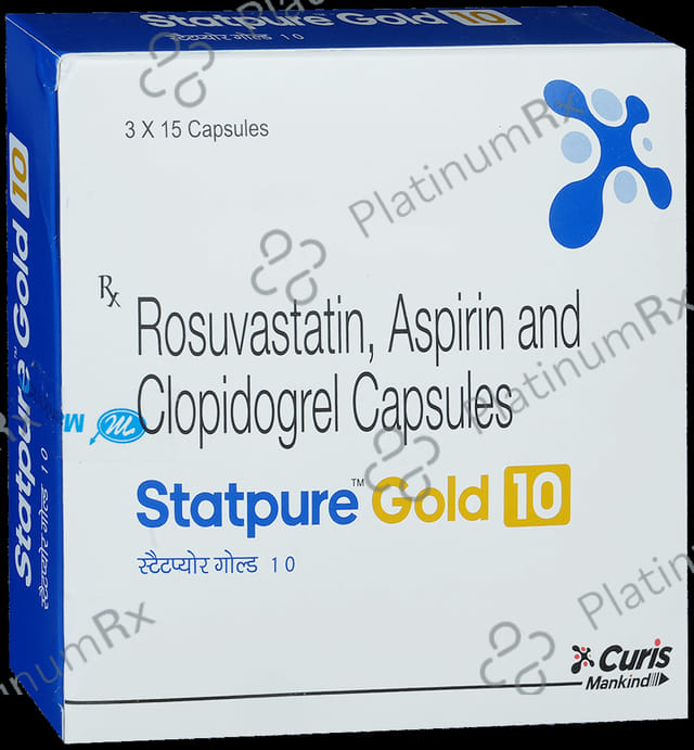 Statpure Gold 10/75/75mg Capsule 15s