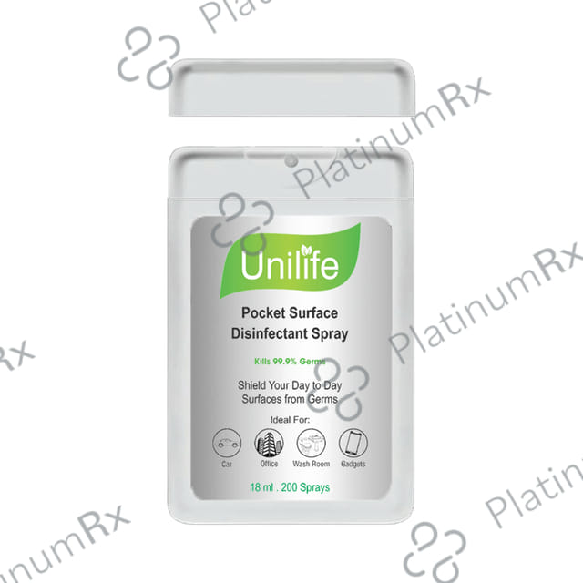 Unilife Pocket Surface Disinfectant Spray