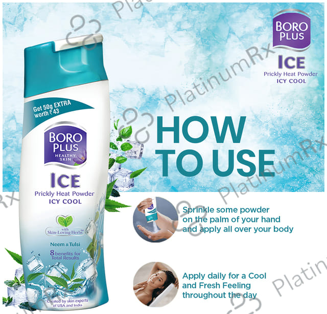 Boroplus Icy Cool Prickly Heat Powder 150gm