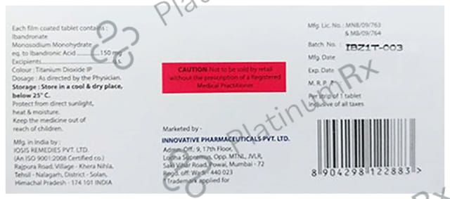 Ibazest 150mg Tablet