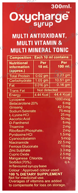Oxycharge Multivitamin Syrup