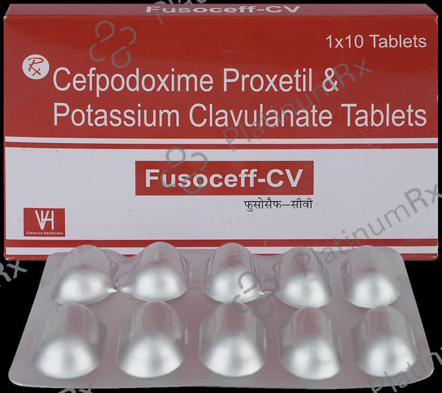 Fusoceff CV 200/125mg Tablet 10s